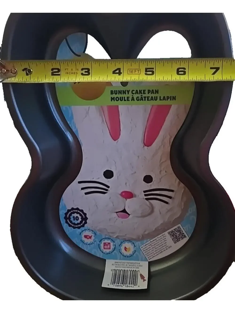 Wilton Bunny Cake Pan Face Easter Spring No PFAS Dishwasher Safe New